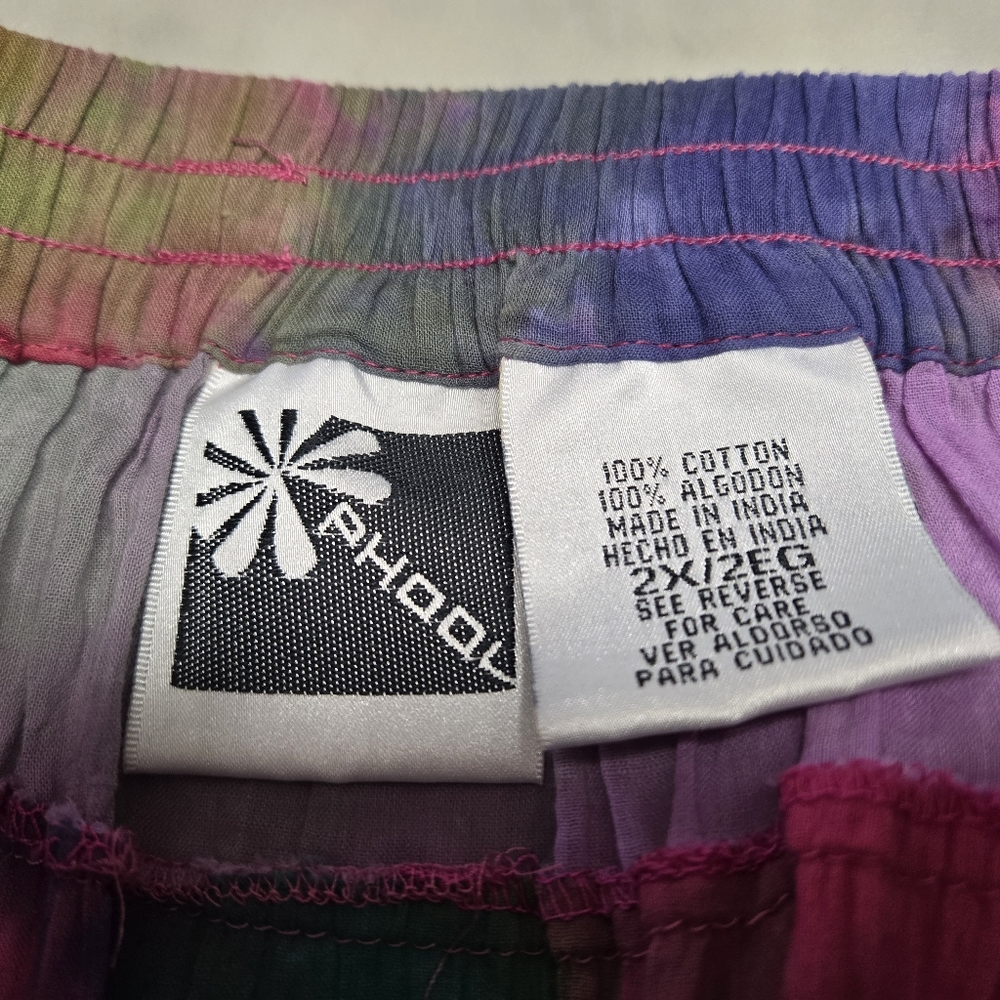 Phool Vibrant Multicolor Tie Dye/Patchwork Summer… - image 4